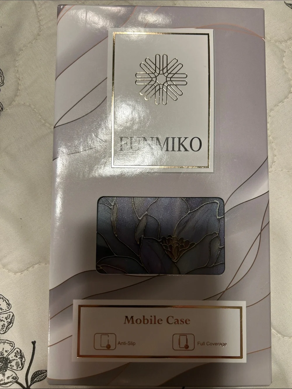 Purple wildflowers Phone Case - Compatible with iPhone 17 air NEW military grade
